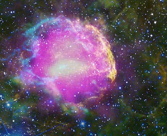 A supernova remnant