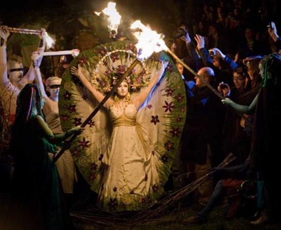 Beltane Fire Festival Celebrations.