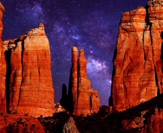 Deriv; Cathedral Rock, Sedona, Arizona. 