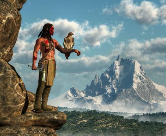 Native American hunter. Credit: Daniel / Adobe Stock