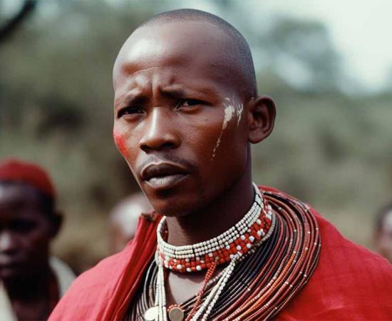 African tribal warrior. Source: padnob / Adobe Stock.