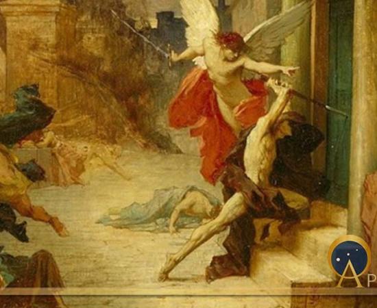 The Plague in Rome by Jules Elie Delaunay (1869) Minneapolis Institute of Arts (Public Domain)