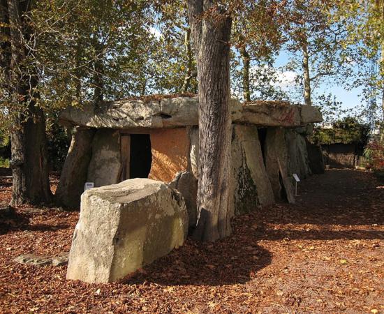 Example of a Neolithic dolmen in France.