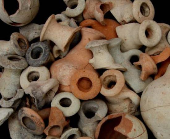 A selection of “Phoenician oil bottles”, from Motya, Sicily