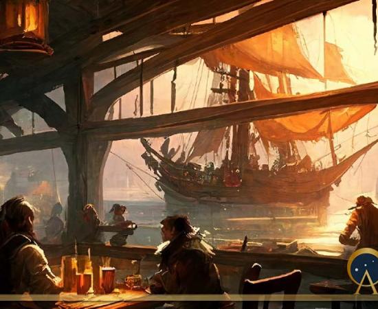 Pirates in a tavern (smile4u/Adobe Stock)
