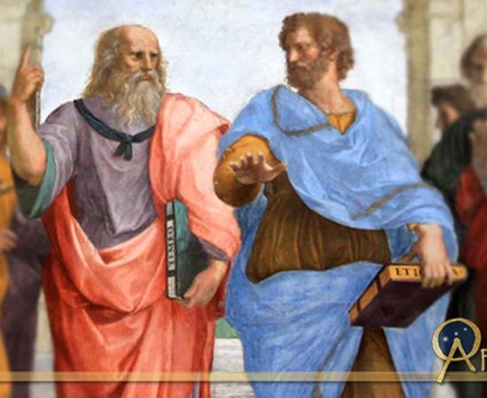 The School of Athens: Plato and Aristotle 