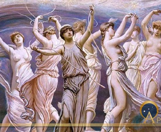 The Pleiades by Elihu Vedder (1885) Metropolitan Museum of Art (Public Domain)