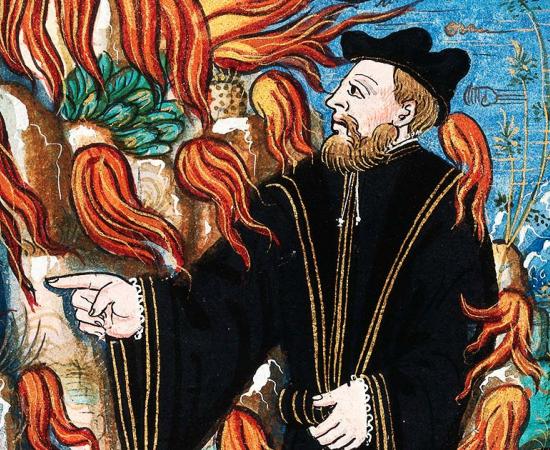 The prodigious death of Pliny the Elder, in which his body was reduced to ash by the flames of Vesuvius, could be a false representation of the reality of his death. Source: Wellcome Images / CC BY 4.0