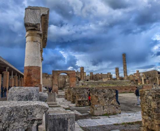 Unexploded Pompeii bombs from World War II may be hidden in the ancient ruins. Source: Evdoha / Adobe Stock.