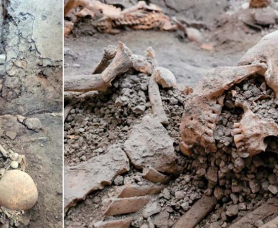 The two earthquake victims found in Pompeii. Source: Archaeological Site of Pompeii