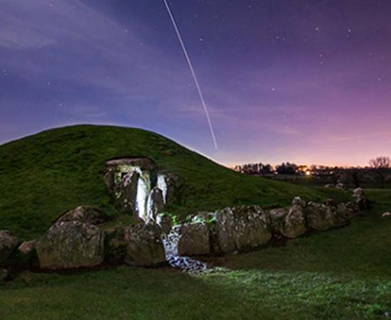 The 5000-year-old burial chamber at Bryn Celli Ddu on Anglesey 