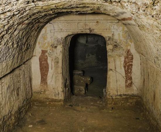 Pyramid of Queen Khennuwa at the royal necropolis at Meroe. 