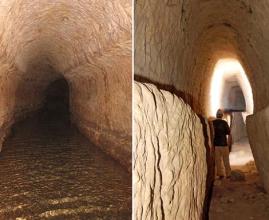 Qanat Firaun - Underground aqueduct 