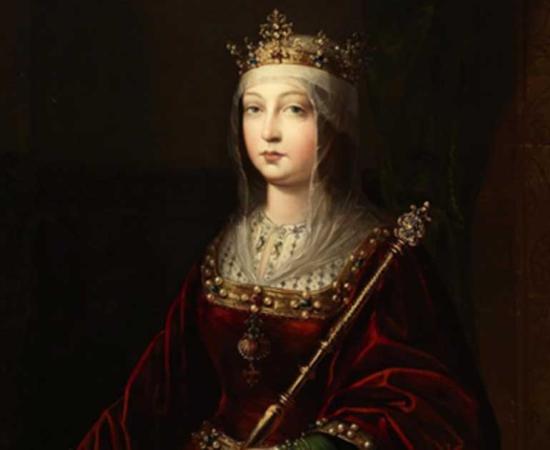 Posthumous portrait of Queen Isabella I of Castile.