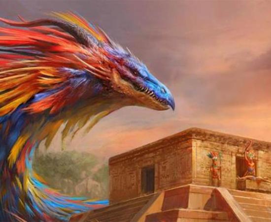 Quetzalcoatl, detail. Source: Manzanedo/Deviant Art