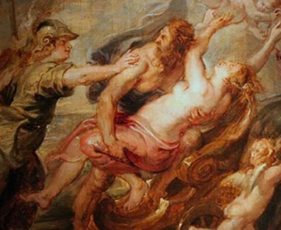 ‘L’enlèvement de Proserpine’ (The Rape of Proserpine) (circa 1636) by Peter Paul Rubens. 