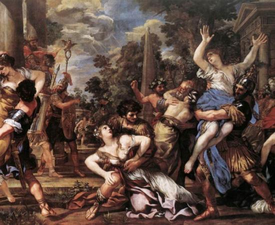 The Rape of the Sabine Women by Pietro da Cortona