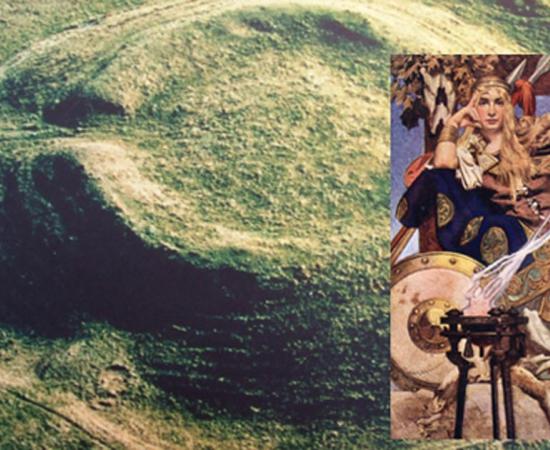 The Rathcroghan mound 