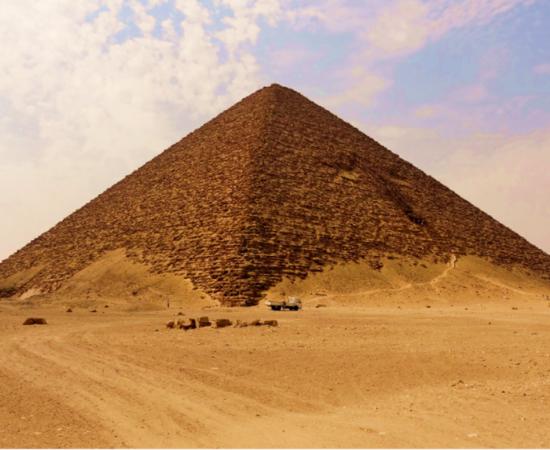 Red Pyramid of Sneferu at Dahshur.
