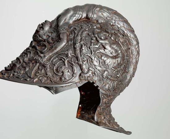 Filippo Negroli helmet. Source: Metropolitan Museum of Art / Public Domain.