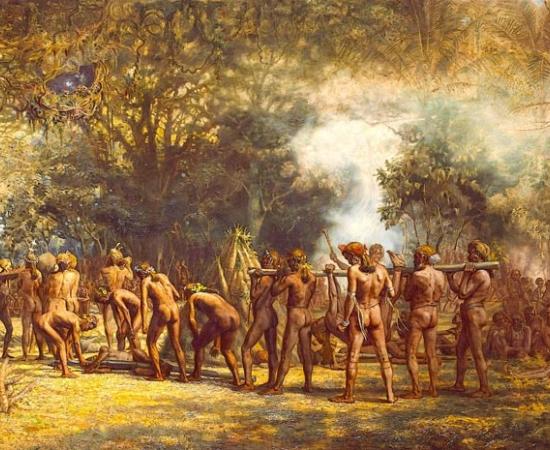 Representation of cannibalism in the Caribbean