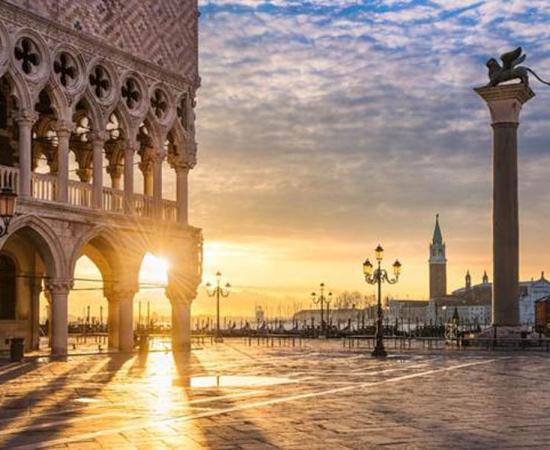 The Doge’s Palace in Saint Mark’s Square, Venice. Source: Mapics / Adobe Stock.
