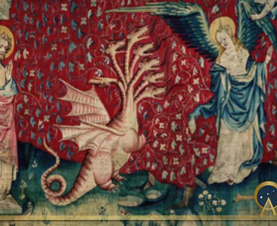 The Woman Clothed in the Sun. The Tapestries of the Apocalypse (Château d’Angers) by Nicolas Bataille and Robert Poinçon (1375 and 1382) (PMRMaeyaert/ CC BY-SA 4.0)