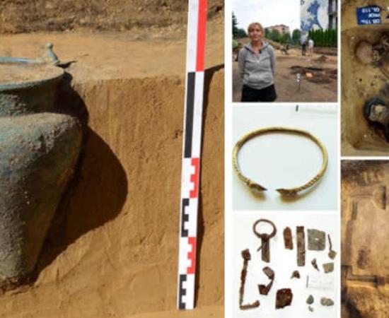 Rich Ancient Burial Ground Reaps Rare Artifacts Near Krakow