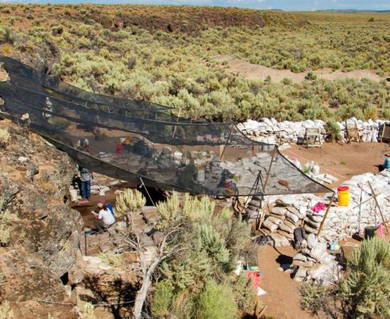 Rimrock Draw Rockshelter in Oregon, the United States. Source: Bureau of Land Management