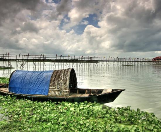 View of Ganga river, Bangladesh