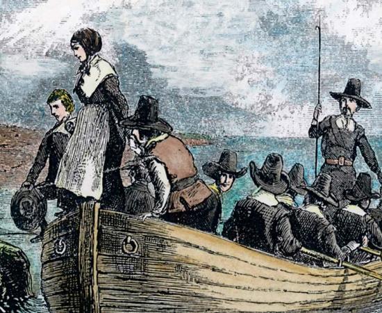 Colonists arrive in America. Source: Archivist / Adobe Stock.