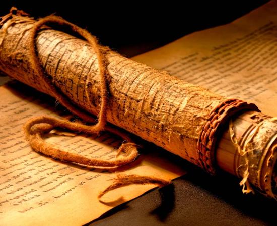 Ancient biblical text. Source:  SVasco / Adobe Stock.