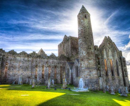 The church on top of Rock of Cashel, Ireland. Credit: Ioannis Syrigos	