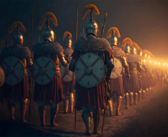 A Roman legion. Source: mehaniq41 / Adobe Stock.
