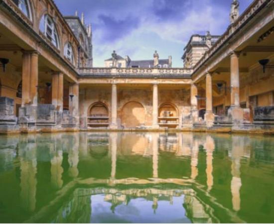 Roman baths at Bath, England.	Source: bnoragitt/Adobe Stock 