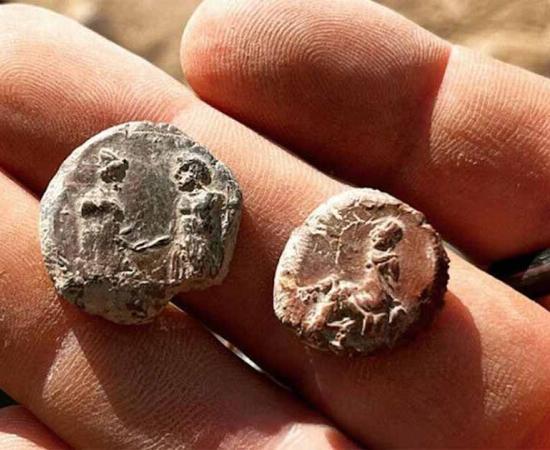 Two of the Roman seals discovered at the site of Doliche in Turkey. Source: Forschungsstelle Asia Minor