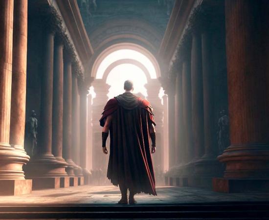 Roman emperor in Rome. Source: Giordano Aita / Adobe Stock.