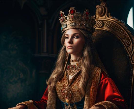 Medieval Queen. Source: aicandy / Adobe Stock.
