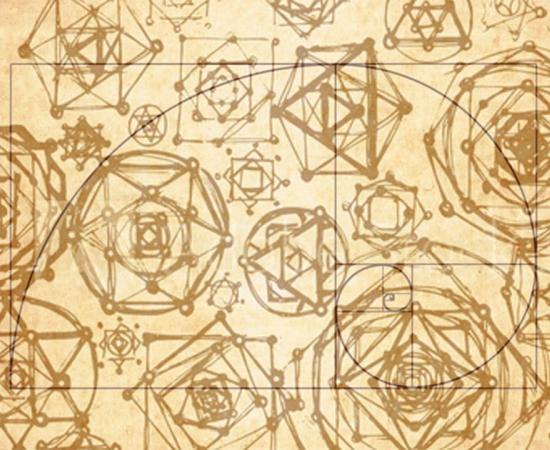 Sacred geometry deduces that certain geometrical shapes and proportions contain sacred meaning. The application of sacred geometry can be found in many civilizations around the world.       Source: ekaart / Adobe Stock / Sacred Geometry Spiral (lightaspect / Adobe Stock)