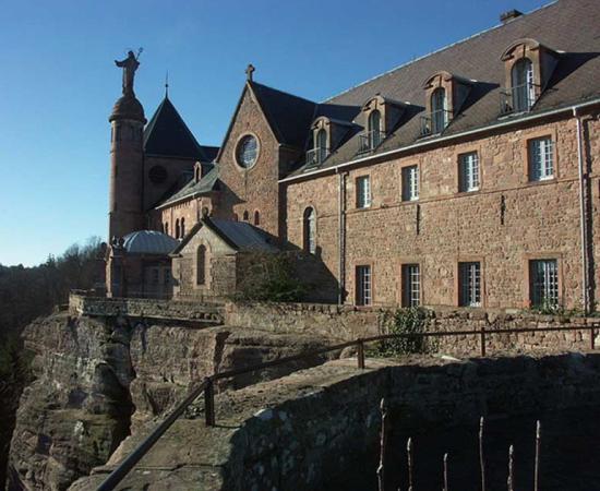 The Secret Tunnels and Missing Manuscripts of Mont Sainte-Odile Abbey