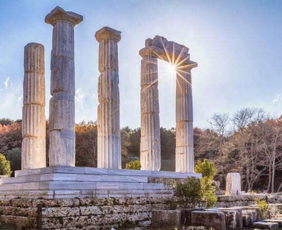Temple at Samothrace, Greece         Source: Evgeni Dinev / Adobe Stock