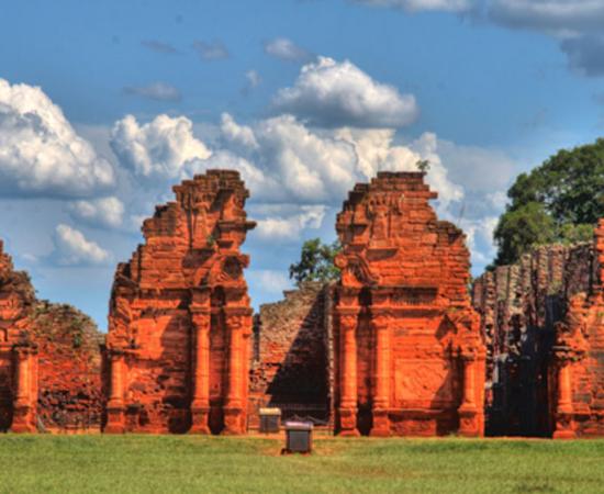 Ruins of San Ignacio Miní, Argentina   
