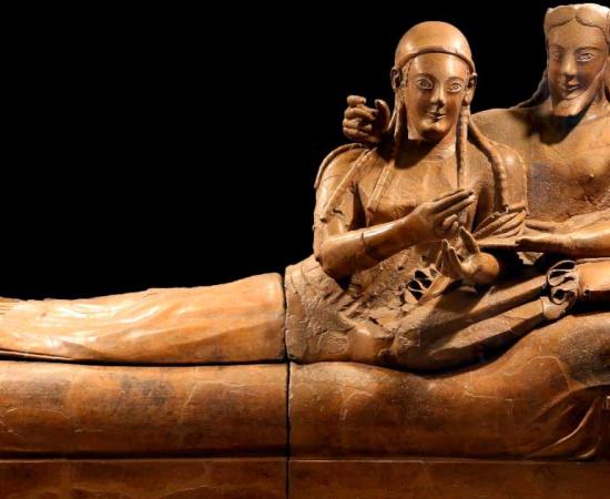 The Sarcophagus of the Spouses is an exquisite example of Etruscan art, and commentary on their society. Source: Sailko / CC BY SA 4.0