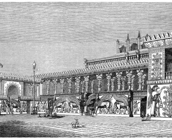 Sargon's Royal Palace at Khorsabad 