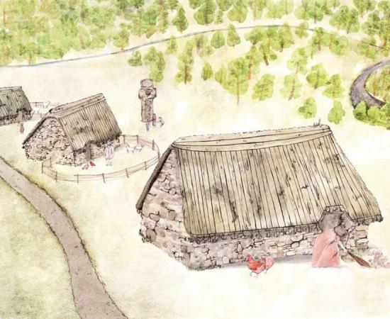 Iron Age Dagger and 700-Year-Old Village Found in Scotland Beneath Motorway!