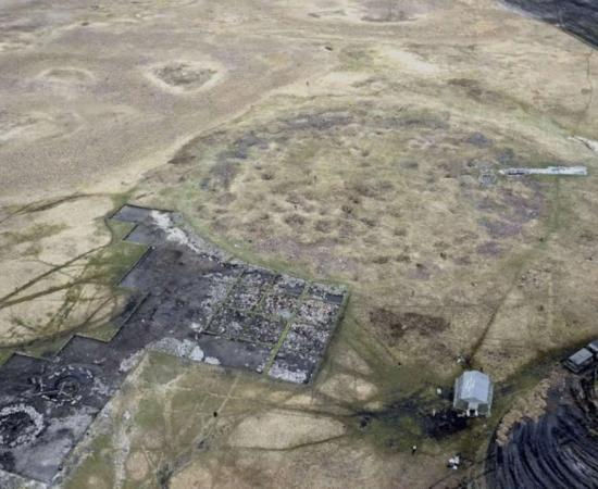 Overview of the site Tunnug 1, Tuva, Siberia