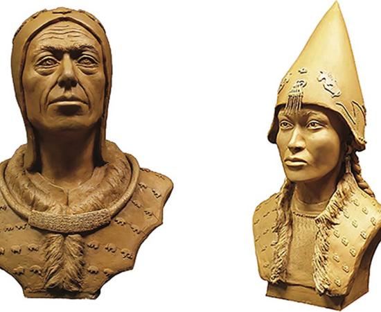 Recreating The Faces Of Two Scythian Empire Rulers With High Tech