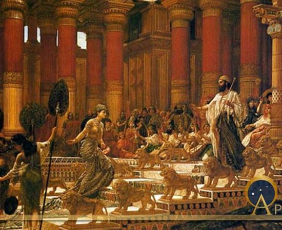 The Visit of the Queen of Sheba to King Solomon by Edward Poynter (1890