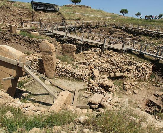 Göbekli Tepe excavation site, Turkey