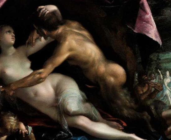 Pan and Selene, by Hans von Aachen. Source: Pan and Selene, by Hans von Aachen. Source: Public domain